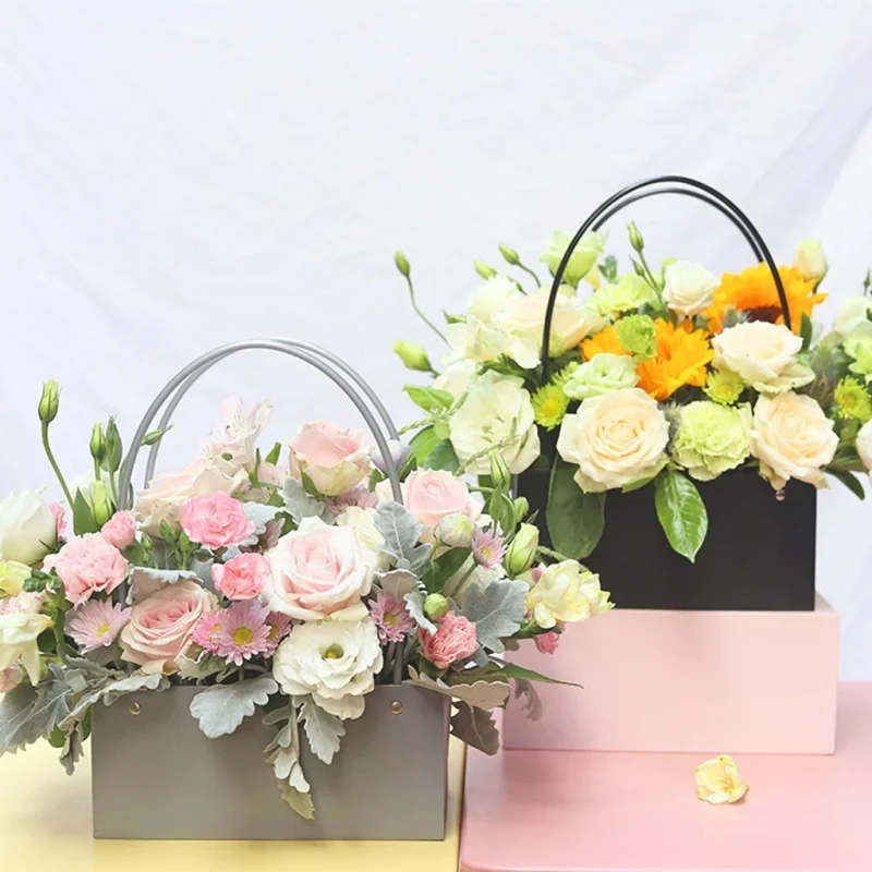 Florist Supply Buckets - 꽃 종이 상자 버킷 PVC 꽃집