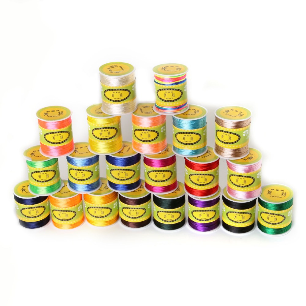 1.5mm 70M/롤 나일론 코드 새틴 꼬임끈 21가지 - Ribbon Wired Satin 리뷰 및 가격
