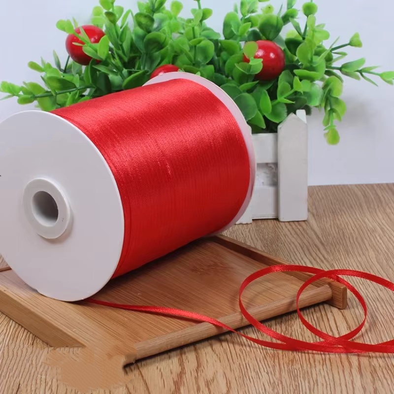 (10미터/롤) 1/8'(3mm) 단면 블랙 새틴 리본 - Ribbon Wired Satin 리뷰 및 가격