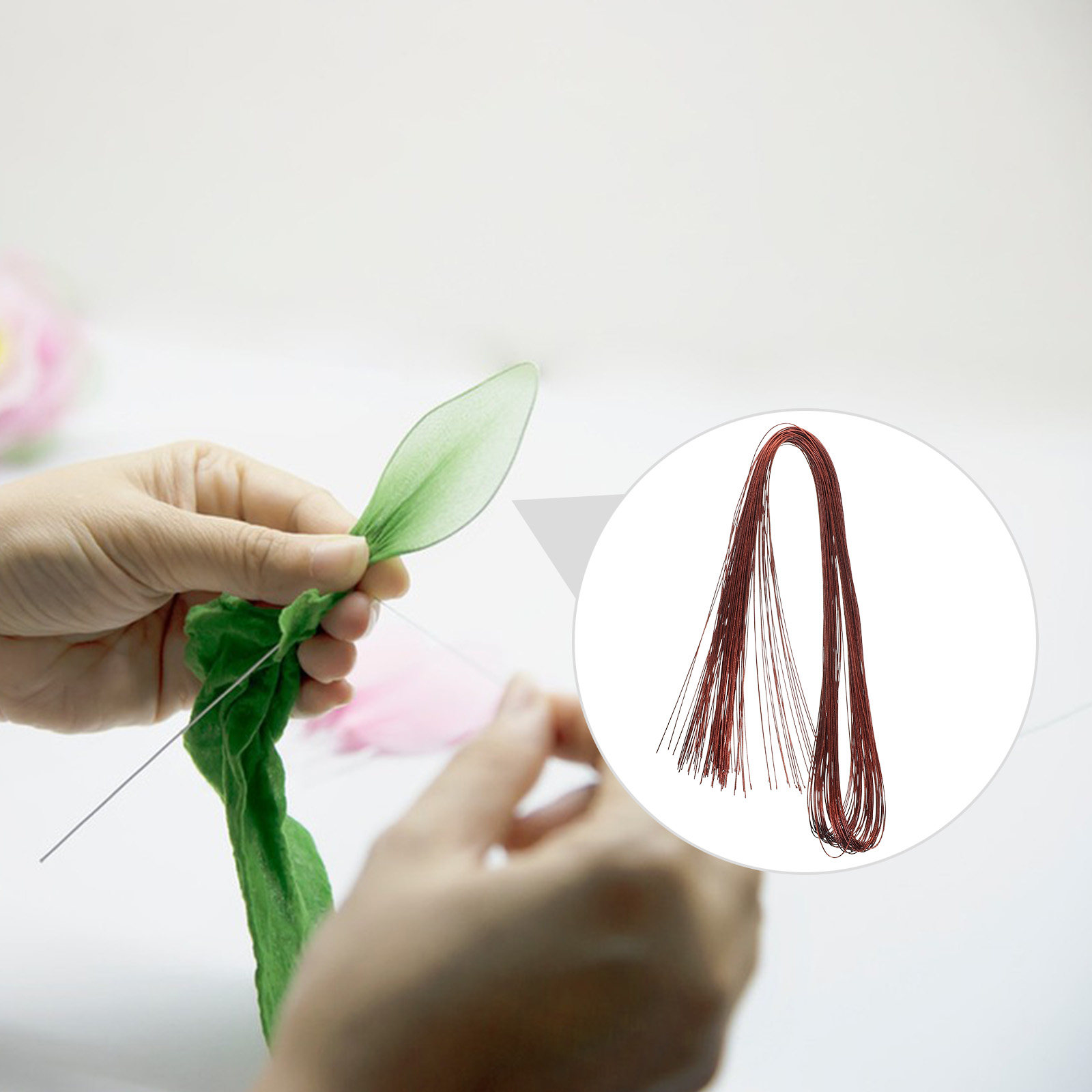 꽃집용 와이어 줄기, 24게이지의 유연한 금속 와이어. - Florist Wreath Supply 리뷰 및 가격