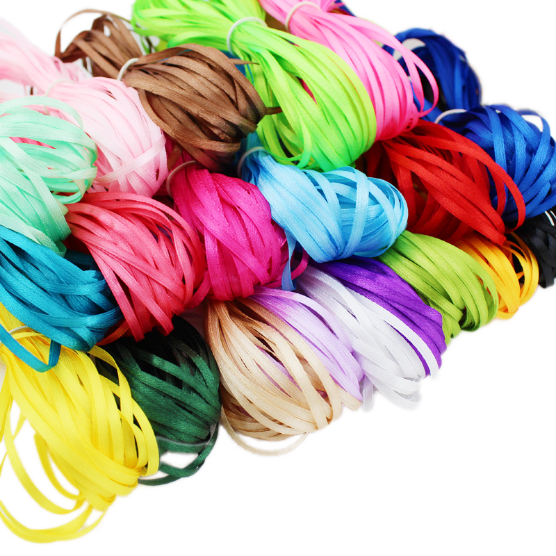 (40미터/롤) 1/8'(3mm) 단면 새틴 리본 웨빙 - Ribbon Wired Satin 리뷰 및 가격