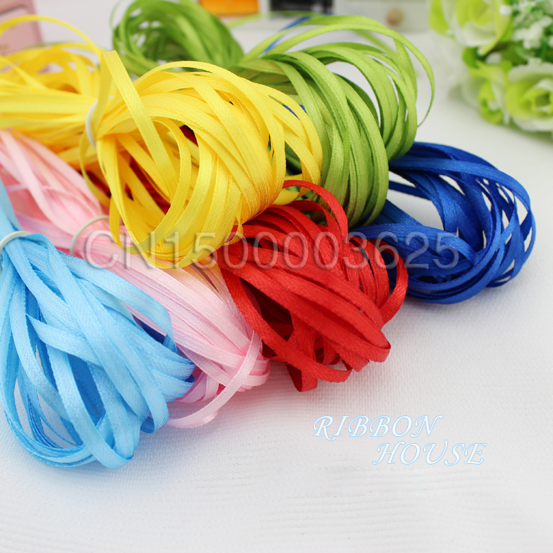 (40미터/롤) 1/8'(3mm) 단면 새틴 리본 웨빙 - Ribbon Wired Satin 리뷰 및 가격